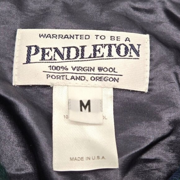 Pendleton Jacket Women M Multicolor Celebration Tartan Wool Plaid Preppy Career - Picture 5 of 7